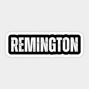 Remington Name Gift Birthday Holiday Anniversary Sticker